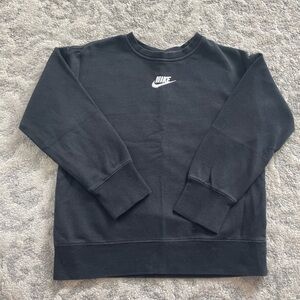 Nike Girls Crewneck Black Sweater